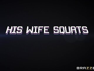 His Wife Squats (On My Dick) With Jaclyn Taylor, Keiran Lee - Brazzers
