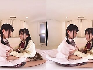 Filthy Lesbians Licking; Japanese Schoolgirls Hardcore Lesbian 3D Porn Voyeur JAV