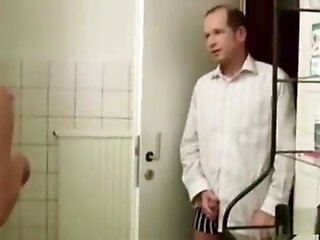 Hot Stepmother Caught Stranger From Shower And Get A Hard Fuck